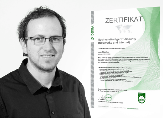 Unternehmen Sicherheit 4954 IT IT-Administration Datenschutz Beratung Sicherheitstechnik Informationssicherheit ISMS Gutachten Consulting Systementwicklung IT-Sachverständige Sachverständige Kulmbach Bayreuth Bamberg Kronach Lichtenfels Hof Oberfranken Franken grommunio Sachverständiger IT-Security Netzwerke Internet Dekra