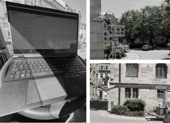 Unternehmen Sicherheit 4954 IT IT-Administration Datenschutz Beratung Sicherheitstechnik Informationssicherheit ISMS Gutachten Consulting Systementwicklung IT-Sachverständige Sachverständige Kulmbach Bayreuth Bamberg Kronach Lichtenfels Hof Oberfranken Franken Zutrittssteuereung Dokumentation Axis Videoüberwachung Kamera
